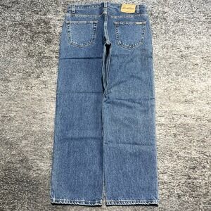 Levi Strauss signature Jeans Mens 36x30 Blue Relaxed Fit Straight Denim